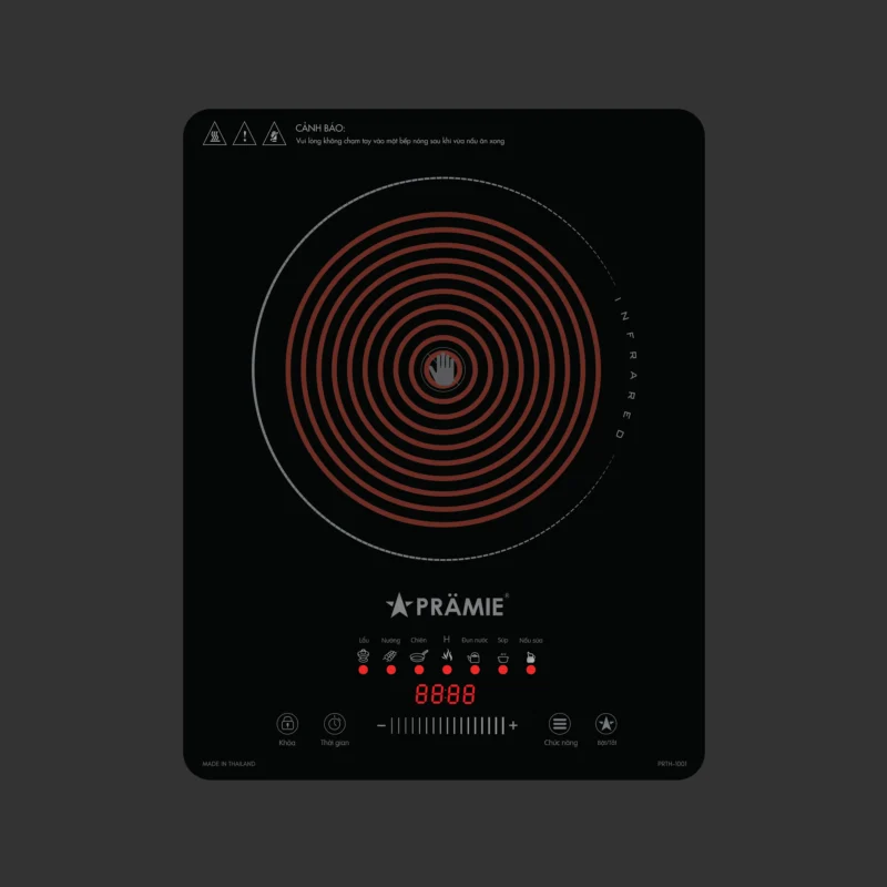 BẾP HỒNG NGOẠI ĐƠN PRAMIE PRTH-1001 
