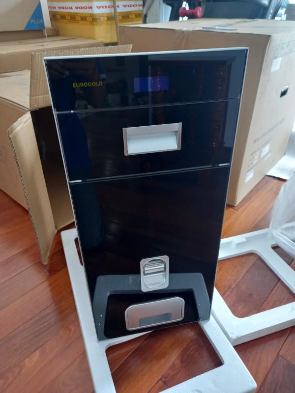 THÙNG GẠO GƯƠNG NÚT NHẤN EUROGOLD GB301B