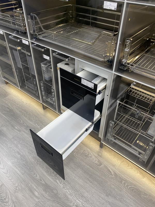 THÙNG GẠO GƯƠNG 2 TẦNG EUROGOLD GB322B