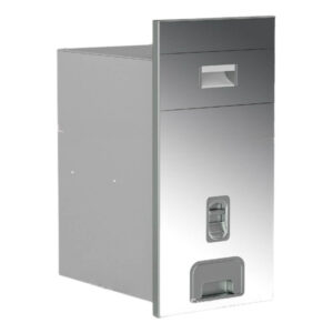 THÙNG GẠO GƯƠNG NÚT NHẤN EUROGOLD CB300S