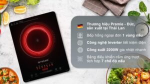 BẾP HỒNG NGOẠI ĐƠN PRAMIE PRTH-1001 - bep hong ngoai pramie prth 1001 1 1020x570 1