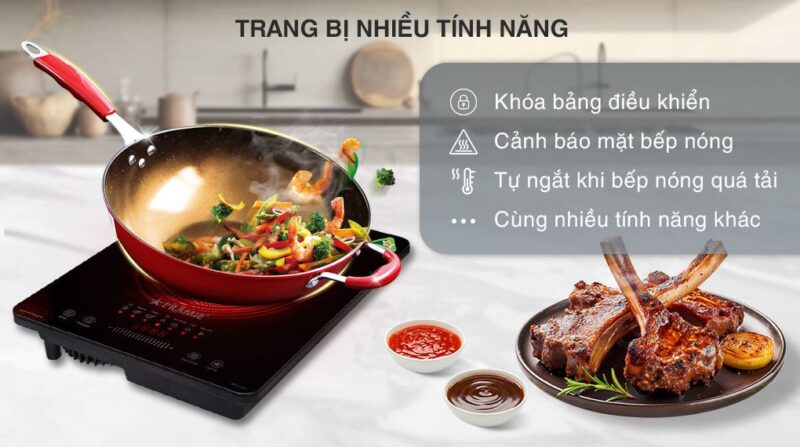 BẾP HỒNG NGOẠI ĐƠN PRAMIE PRTH-1001 