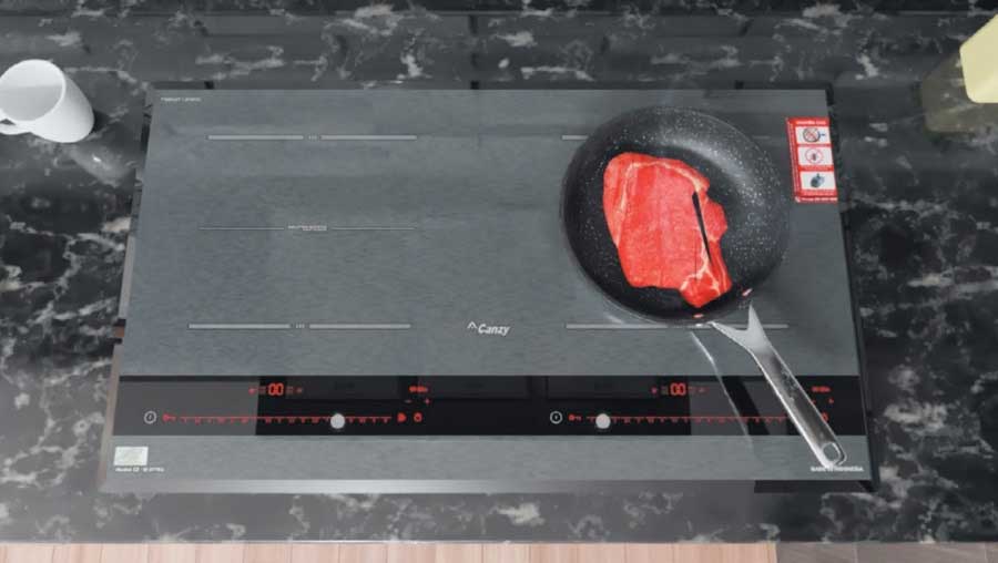 HÌNH ẢNH THỰC TẾ CỦA BẾP TỪ CANZY CZ ID 077EU