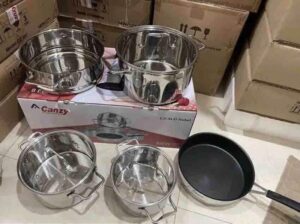 BỘ XOONG NỒI 5 MÓN CANZY CZ 8LD NOBEL - z6903317390701 620ab357a6506f97d9b464aca9630b32