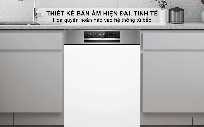 MÁY RỬA CHÉN 15 BỘ BOSCH SMI6ECS10E SERI 6