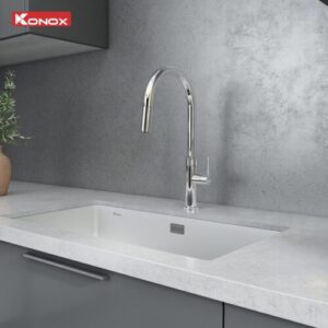 VÒI RỬA DÂY RÚT KONOX LASI CHROME - Voi rua bat day rut Laci Chrome 3 500x500 1