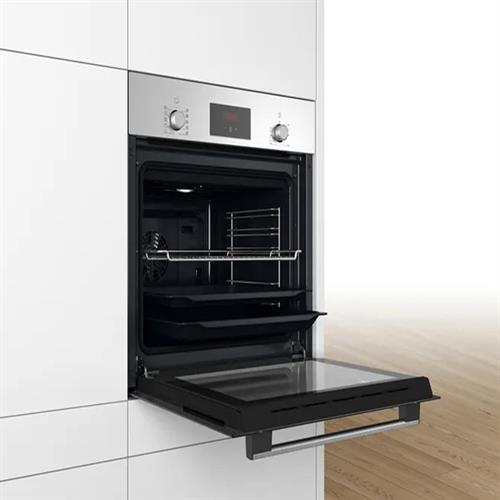 HÌNH ẢNH THỰC TẾ CỦA LÒ NƯỚNG BOSCH HBF512BW1T SERI 2 67L MẶT KÍNH TRẮNG