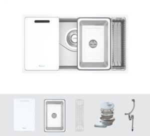 CHẬU RỬA BÁT KONOX PHONG CÁCH NHẬT BỀ MẶT MỊN TARI 8748SM - Thumb Tari SM 8748 e1768319863630