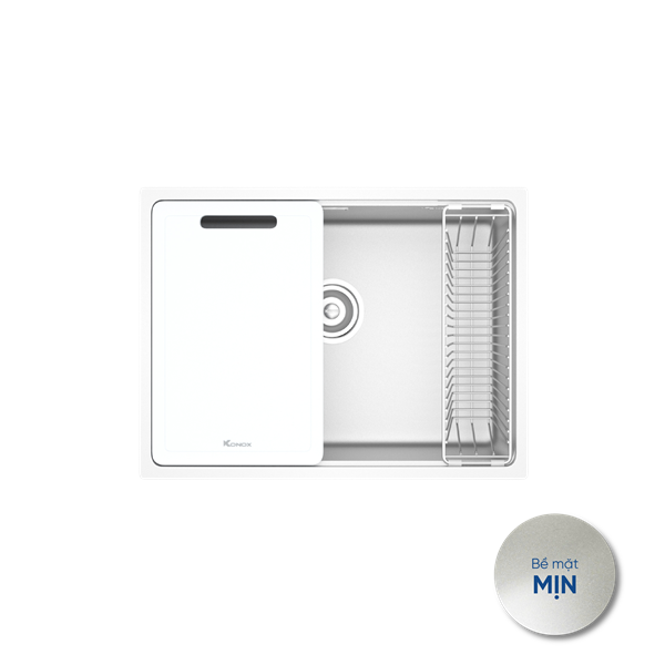 CHẬU RỬA BÁT KONOX PHONG CÁCH NHẬT BỀ MẶT MỊN TARI 6448SM