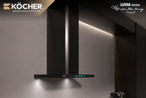 MÁY HÚT MÙI KOCHER LUVIA BLACK MATTE 70CM - 2 1 e1774878285470