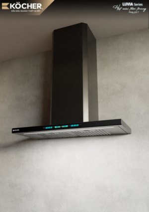 MÁY HÚT MÙI KOCHER LUVIA BLACK MATTE 70CM - 8 1