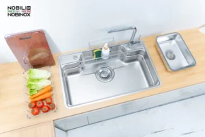 CHẬU RỬA BÁT 1 HỐ NOBINOX LIKEN NL792D - NOB09329 RuRuMuUP