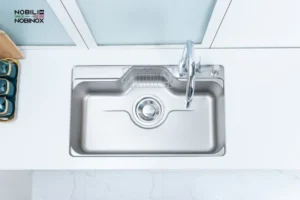 CHẬU RỬA BÁT 1 HỐ NOBINOX LIKEN NL725D - NOB09435 copy sxvnzjsC