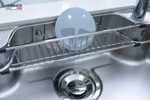 CHẬU RỬA BÁT 1 HỐ NOBINOX ARVO B085 VÂN SIÊU MỊN - chau rua bat 1 ho nobinox arvo b085 4 u6ghgxib