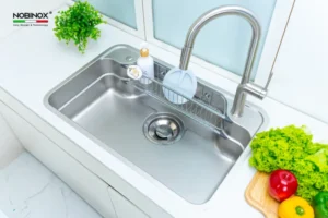 CHẬU RỬA BÁT 1 HỐ NOBINOX ARVO B275 VÂN SIÊU MỊN - chau rua bat 1 ho nobinox arvo b180 8 mrbjlpqa