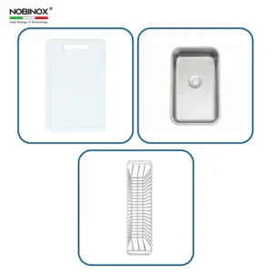 CHẬU RỬA BÁT 1 HỐ NOBINOX ROSA NN974DT - Untitled 2 cjfxhz