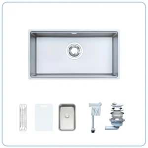 CHẬU RỬA BÁT 1 HỐ NOBINOX ROSA NN974DT - nn974dt copy gjflf0np