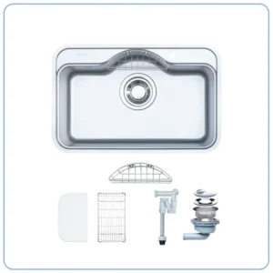 CHẬU RỬA BÁT 1 HỐ NOBINOX ROSA NN975D - nn975d copy gkrenoz3