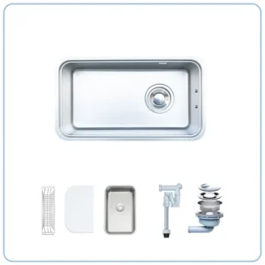 CHẬU RỬA BÁT 1 HỐ NOBINOX NOVA A282M - nova a282m u7wapfgd