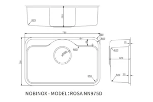 CHẬU RỬA BÁT 1 HỐ NOBINOX ROSA NN975D - z6466645781391 a89b50b0c98b1964c562ff521bc98aa1 6RXTgmM9