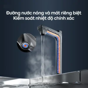 MÁY LỌC NƯỚC NÓNG ÂM TỦ BẾP TRULIVA UR61096H - 10063014 May loc nuoc Truliva 2 loi UR61096H 14
