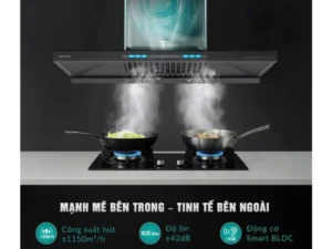 MÁY HÚT MÙI ÁP TƯỜNG CHỮ T GRANDX GX H70T81 LUXURY - may hut mui ap tuong chu t grandx gx h70t81 luxury 9